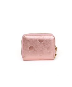 UNBILLION ペルケ perche / ドット型押し・ジャバラカードウォレット