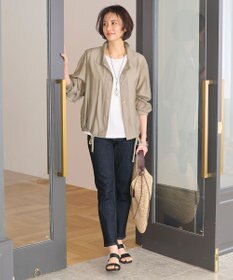 自由区 【XSサイズ～/洗える】365DENIM ストレートスリム パンツ