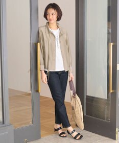 自由区 【XSサイズ～/洗える】365DENIM ストレートスリム パンツ