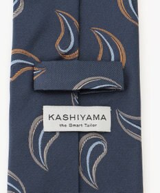 KASHIYAMA KASHIYAMAオリジナル【JAPAN MADE】ペイズリーネクタイ