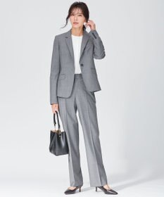 23区 L 【洗える】ピンタック ディテール ブラウス