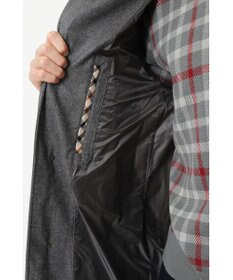 DAKS ウールフラノミドル丈ジャケット