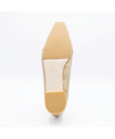 APOM 本革ソフトプリーツフラットパンプス20