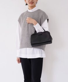 TOQUE 〈大草直子さんアドバイザー〉ベビーアルパカ×シルクハニカムニットフレンチトップス