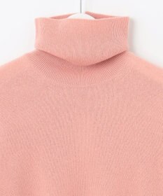 J.PRESS LADIES L 【洗える】CASHMERE BLEND タートルネック ニット