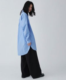 WEGO ストライプロングシャツ