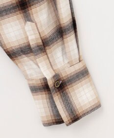 ANY オンブレーチェックシャツ