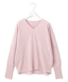 ICB 【洗える】ソフトウールハイゲージ Vネックプルオーバー
