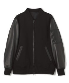 JOSEPH HOMME ライトタックブロックレザー　ブロッキングブルゾン