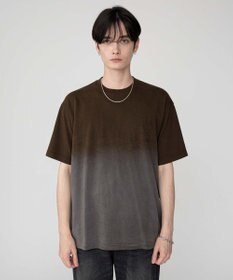 WEGO 【ユニセックス着用ITEM/MLサイズ展開】グラデーションワンポイントT（SS）