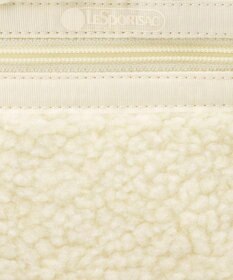 LeSportsac DENIM MINI N/S TOTE/ホワイトデニム/クリームシェルパ