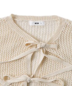 WEGO メッシュニットカーデ