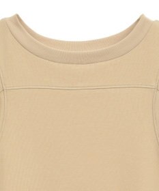 CRAFT STANDARD BOUTIQUE TC裏毛ボリュームハーフスリーブプルオーバー