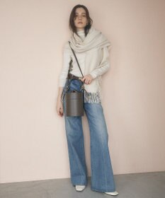 TOPKAPI 【TREASURE TOPKAPI】フェイクレザー バケツ 巾着 ショルダー バッグ