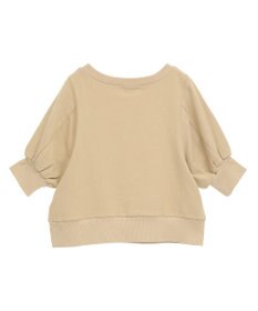 CRAFT STANDARD BOUTIQUE TC裏毛ボリュームハーフスリーブプルオーバー