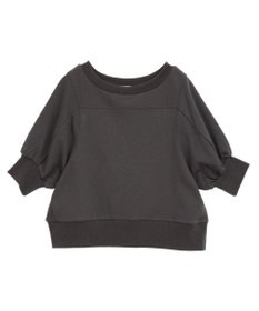 CRAFT STANDARD BOUTIQUE TC裏毛ボリュームハーフスリーブプルオーバー