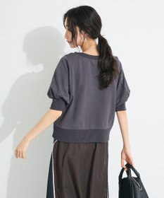 CRAFT STANDARD BOUTIQUE TC裏毛ボリュームハーフスリーブプルオーバー