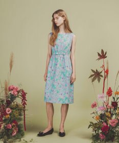 TOCCA 【洗える・消臭】SCARLET MALLOW ドレス