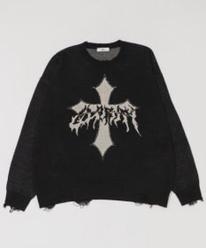 WEGO ダメージジャガードプルオーバー