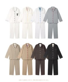 une nana cool 【2026年HAPPY BAG】une nana cool（開襟長袖パジャマ 2枚セット）