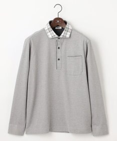 JOSEPH ABBOUD 【保温性/微起毛/ジャパンファブリック】ウィンターダディー ポロシャツ