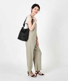 LeSportsac CONVERTIBLE BUCKET BAG/リサイクルドブラックJP