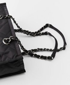 LeSportsac CHAIN N/S TOTE/オニキスチェーンキルト