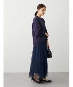 Green Parks アルガンオイル配合　クルーネックプルオーバー