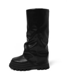 WEGO シャーリングカバーロングブーツ