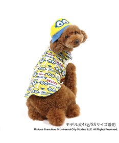 PET PARADISE ミニオン ボブ バケットハット付き Tシャツ 小型犬