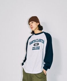 WEGO 【ユニセックス着用ITEM】ラグラングラフィックBIGロンT
