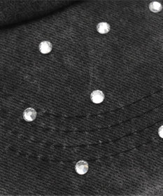 WEGO ロゴラインストーンキャップ