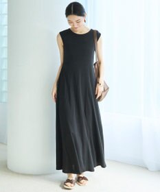 UNFILO ドライタッチフライス フレアワンピース