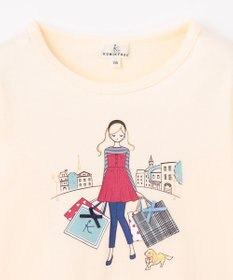 組曲 KIDS 【110-140㎝】Shopping Paris Tシャツ