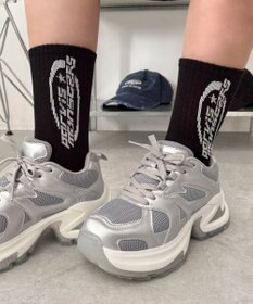 WEGO オーバルロゴデザインソックス