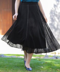 Tiaclasse ラインレーススカート