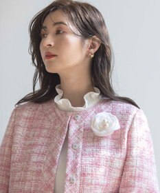 組曲 エアリーフラワーパールコサージュ