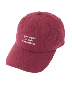 Green Parks ｅｖｅｒｙｗａｌｋ．コーデュロイロゴキャップ