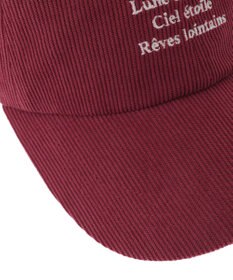 Green Parks ｅｖｅｒｙｗａｌｋ．コーデュロイロゴキャップ