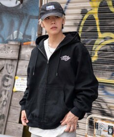 WEGO 【ユニセックス着用ITEM/MLサイズ展開】ワーカーズフードブルゾン