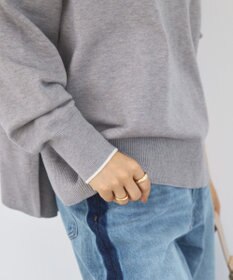 AMERICAN HOLIC バイパチクルーネックニットプルオーバー