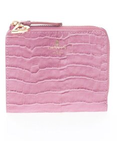 LANVIN en Bleu マゼンダ Lファスナー二つ折り財布