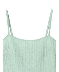 Green Parks ・ｎｏｖｅｍ９　フクレジャカードキャミワンピ