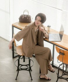 Green Parks シングル半袖ジャケット