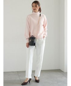 Te chichi 【宮本茉由着用】ハイネックフェザーニット