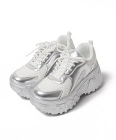 WEGO ボリュームレースアップスニーカー