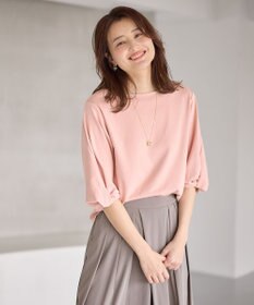 ANY 【WEB限定】シルケットスムース ツイストリーブプルオーバー