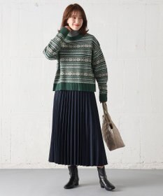 ANY 【洗濯機可能】ソフトアクリルスノージャガードニット