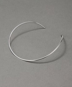 Phoebe <2点セット>【金属アレルギー対応】2setレイヤードチョーカーロープネックレス　シルバー