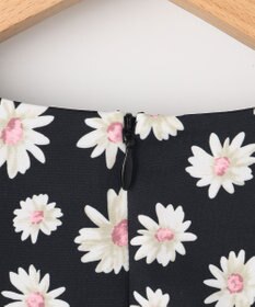 組曲 S 【組曲×setsuko sagittaire】ハイカウントストレッチプリント ブラウス